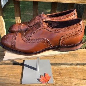 Allen Edmonds “Bartlett” walnut. Size 10.5D.